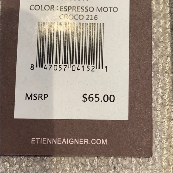 Etienne Aigner leather pouch - Picture 2 of 7